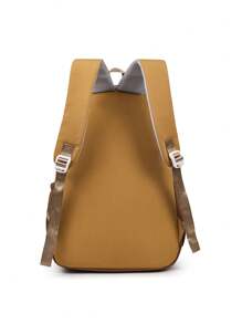 New Large Capacity Campus Style Kabibba Student Backpack, Fashionable And Cute, High Cost Performance Student Schoolbag.Ladies' College Style Nylon Student Backpack; Large Capacity Student Canvas Campus Travel Bag; Lightweight Campus Shoulder Bag; Laptop Bag. Suitable For High School And University' Back-To-School Backpack.