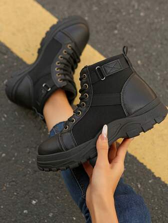 2025 Women's Thermal Lined Korean Style Versatile Warm Low-Top Winter Shoes, Winter Shoes Snow Boots Hiking Boots