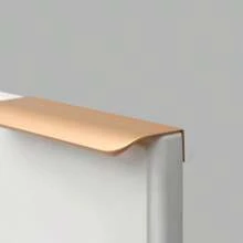 1 pezzo Accessorio Multi-Colore Per Tirare I Bordi Delle Dita, Maniglia Invisibile Di Stile Moderno Per Cassetti, Maniglia Invisibile In Alluminio Per Mobili Da Cucina E Cassetti, Facile Da Installare