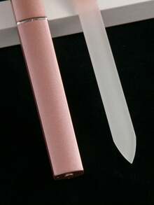 Bộ dũa và đánh bóng móng tay bằng thủy tinh kèm hộp đựng, dũa móng tay pha lê cho móng tự nhiên, máy đánh bóng móng nano, bộ dụng cụ chăm sóc móng du lịch, màu vàng hồng, chăm sóc móng, dụng cụ làm móng, dụng cụ nghệ thuật làm móng, chuẩn bị cho năm học mới, làm móng, dụng cụ làm móng, thích hợp cho móng giả. - Màu Hồng  San hô - Xem 4