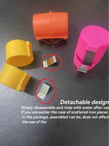 3件便携式开蛋器、迷你厨房鸡蛋剥壳器、创意胡桃夹子剥蛋器、简易手动剥蛋器、实用打蛋器、厨房小工具、便携式快速剥蛋器、手动剥蛋器、厨房小工具、其他厨房小工具（颜色和款式随机）