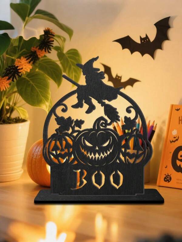 1PC Halloween Decor Dark Style Pumpkin Lantern Festival Atmosphere Ornament Perfect For Halloween Decoration Spooky Home Decor Halloween Party Accessories Unique Halloween Ornaments