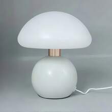 1 Piece, Modern LED Decorative Desk Lamp, Cream Style, USB Power Supply, Button Switch, Tri Color Lighting, Adjustable Brightness, Mushroom Shaped Desk Lamp, Suitable For Dormitory, Study, Reading And Home Decoration Night Lights, Can Be Used As Valentine's Day And Birthday Gifts