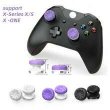 Joystick Silicone Heightening Cap Game Controller Accessories, Suitable For X-Box One Series X/S Game Controller Silicone Protective Cap, High-Performance Thumb Grip Heightening Cap, Enhance Gaming Experience - Nhiều màu - Xem 2