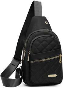 Nueva mochila cruzada casual, de moda y versátil para hombres, de gran capacidad, ligera, bolsa de hombro y pecho - Multicolor - Ver 2