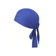 1 件速干运动头巾、透气海盗头巾、男女通用吸湿排汗帽，适合户外骑行、跑步和露营！