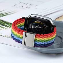 Smart Watch Strap - Multicolor (Silver Buckle) - View 2