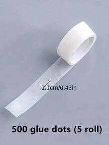 100 قطعة شريط لاصق شفاف ثنائي الجانب , غراء البالون، 100 نقطة غراء في كل لفة، نقاط لاصقة قابلة للإزالة دون ترك أثر للديكورات الحفلات والمناسبات والبالونات وترتيبات حفلات عيد الميلاد واللوحات والصور والرقائق - غير مقاوم للماء ، متوافق مع الأسطح البلاستيكية