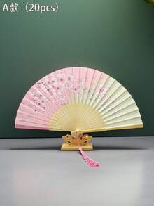 Personalized Wedding Fan/Fringed Wedding Folding Fan/Mass Custom Wedding Party Fan/Wedding Gift Ideas/Ceremony Gifts For - Multicolor - View 16