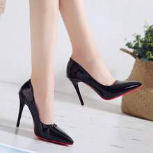 Women Pumps - Black 8CM - View 5