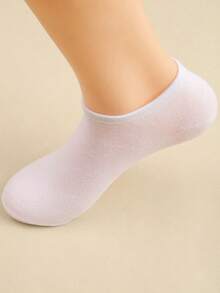 1/5/10/15/20双混色时尚休闲情侣/女士短袜，四季皆宜的圣诞礼物