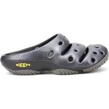 KEEN Men's Yogui Comfortable Slip On Lightweight Clogs - Graphite/Graphite - View 3