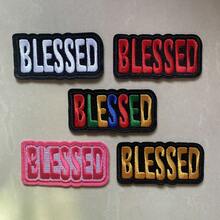 2/3 buah Patch Huruf Bordir Tempel Setrika untuk Dekorasi Pakaian, Jaket, Topi, dan Tas DIY - MultiWarna - View 3