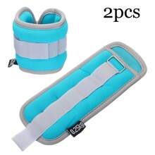 Pesas para tobillos para mujeres y hombres, pesas para piernas, 1 par de pesas ajustables para muñecas/piernas/brazos para trotar, gimnasia, aeróbic, mejorar los resultados de tu entrenamiento, ideales para hacer ejercicio