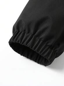 2025 New Product Men's Long Sleeve Autumn/Winter Jacket, Camping Christmas New Hooded Jacket - Black - View 3