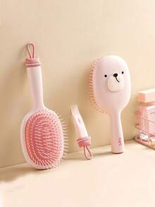 1pc Anti-Static Air Cushion Hair Brush - Scalp Massager Brush For Dense & Detangling Hair, Suitable For All Hair Types,Back To School,Travel Holiday Essentials,Hair Accessories For Women