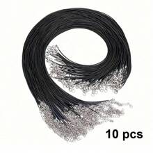 10/20/30/50/100/200/500 Pcs/Pack 1.5mm Adjustable Woven Cord Necklace, Suitable For Jewelry Making DIY Necklace & Bracelet