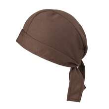 1 件速干运动头巾、透气海盗头巾、男女通用吸湿排汗帽，适合户外骑行、跑步和露营！