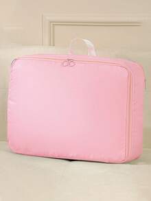 1 件超级节省空间自压缩收纳袋，便携式斜跨防水拉链压缩收纳袋，可折叠衣柜，移动行李隔层，可扩展至 18 厘米/7.1 英寸高