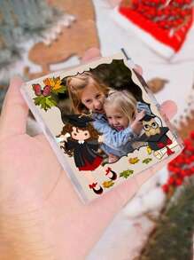 Personalized Birthday Photo, Cute Colorful Acrylic Photo Block For Baby's Birthday. Celebrate Your Little One's Special Milestone. Animal Frame, Baby Photo, Aimed At Celebrating The Little One's Special Milestone. This Thoughtful Gift Is Perfect For A Baby Shower As It Can Meet The Needs Of New Parents While Adding A Touch Of Charm To Their Home Decor.