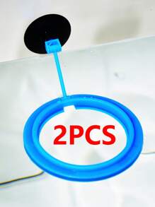 Non-Electric, Durable PP Material Fish Feeder Ring, Suitable For Betta Fish, Goldfish Aquarium Automatic Fish Feeder