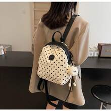 Women Fashion Backpacks - 白色 - 查看 1