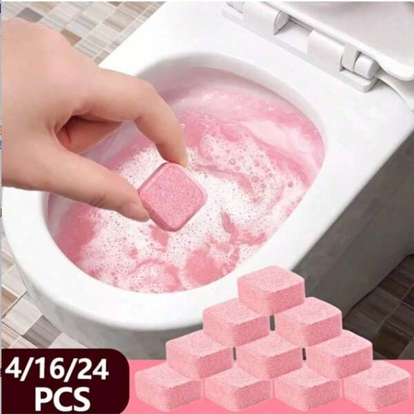 4/16/24 Toilet Cleaning Effervescent Tablet Toilet Cleaner Deodorant Urine Stains Yellow Dirt Home Bathroom Cleaner, Automatic Deodorant, Stains And Phosphorus Stains, Deep Cleaning Bathroom, Universal Household Cleaning Tools Toilet Cleaner Effervescent Tablet Deodorant Cleaner Urine Stains Air Frying Pan Yellow Dirt Remover