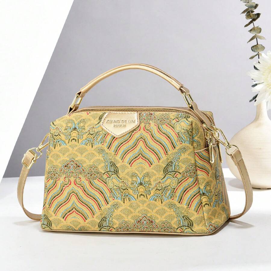 Women Top Handle Bags - 白色 - 查看 1