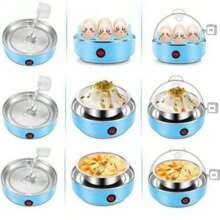Egg Cooker 110v Kitchen Steamer Assorted Colors Electric Portable - 彩色 - 查看 3