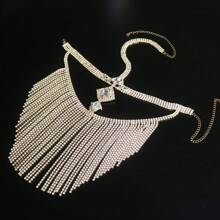 Exotic Tassel Mask (Women's Style) Made Of Acrylic, With An Exotic Style And Tassel Design. Suitable For Stage Performances / Masquerade Balls.