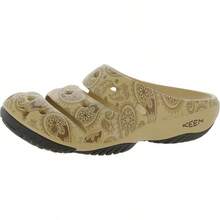 KEEN Men's Yogui Comfortable Slip On Lightweight Clogs - Caffe Latte Paisley - View 1