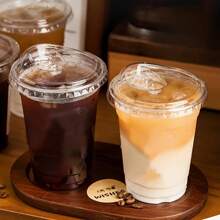 Reusable Acrylic Clear Insulated Cup Lid - Suitable For Cold & Hot Beverages, Iced Coffee, Milkshakes, Cold Drinks, Outdoor Picnics, Birthday Parties And Everyday Use - Multipurpose, Easy To Clean