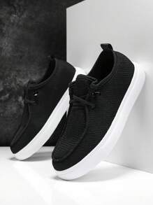 Mocassini leggeri e traspiranti da uomo - scarpe casual da passeggio confortevoli, design semplice da infilare, tomaia in maglia, suola ammortizzata, suola ammortizzante, stile casual sportivo, adatto per l'uso quotidiano, sneaker unisex