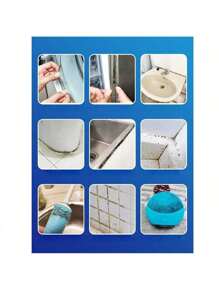 JAYSUING 1 pieza/2 piezas/150g Agente antihongo, elimina el moho rápidamente e inhibe su regeneración, apto para cocina, azulejos de baño, refrigerador, junta de lavadora, junta de refrigerador, juntas de azulejos, parte inferior del inodoro, cepillo de dientes eléctrico, dispositivo de limpieza facial, eliminación de moho en lavadora, refrigerador, fregadero, inodoro, drenaje, esquinas, cepillo de dientes eléctrico y azulejos. Limpiador antihongo para sellos de silicona de lavadora (empaquetado al azar)