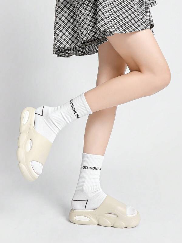 Summer New Fashion Outdoor Waterproof Sports Soft Bottom Comfortable Breathable Odor-Resistant Casual Slippers