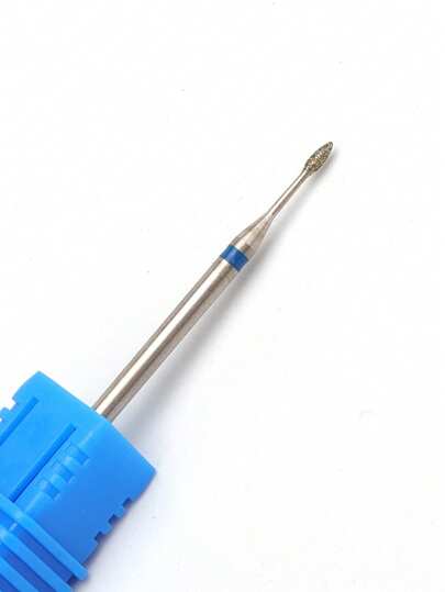 1PC Medium Diamond Nail Drill Bit 3/32 Rotary Nail Burr Cuticle Clean Bits Nail Art Tools Nail Supplies