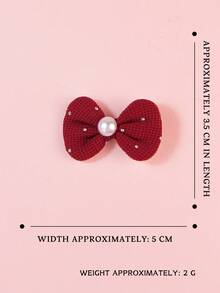 12pcs Multi-Color Bow Hair Clips For Girls, Versatile Casual Decorative Hair Accessories, Perfect Gift Choice - Multicolor - View 2