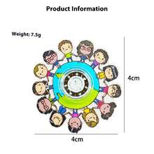 Neuer kreativer drehbarer Finger, acryl-handgehaltener Finger Spinner, Stressabbauendes Spielzeug, Partygunst - Urlaubsgeschenk - Geburtstagsgeschenk - exquisites Geschenk