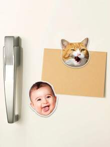 Custom Photo Fridge Magnets, Fridge Magnet Decorations With Photo Designs, Personalized Magnet Fridge Magnets, Photo Face Magnets, Custom Face Magnets, Funny Photo Magnets, Dog Photo Magnets, Photo Magnets, Home, Office, School, Car Decorations, Fashionable, Colorful, Cute, Simple, Kawaii, Unique Personalized Custom Gifts,