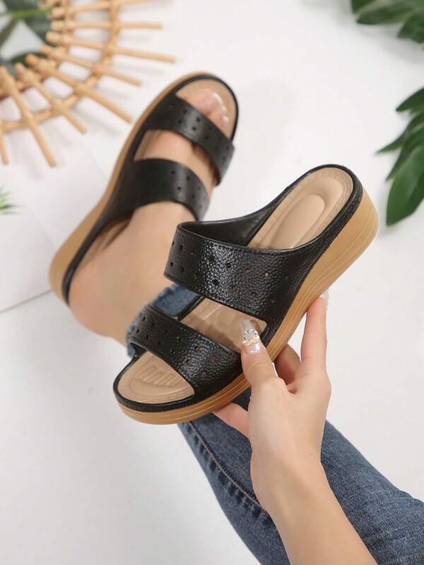 Fashion Versatile Extra-Soft Slides, New Summer Casual Comfortable Beach Sandals