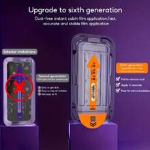 kamyuurs 2 pezzi di pellicola protettiva per schermo anti-spia compatibile con 12/13/14/15/16 e 13 Pro 6.1 pollici Plus Promax, protettore per schermo in vetro temperato, compatibile con 11 / XR XS/MAX, anti-polvere, senza bolle, facile installazione