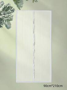 Windschutz- und sandgeschützte Vorhänge, atmungsaktiver Vorhang, mückensicher, Moskitonetz, magnetische Fliegentür, atmungsaktiv und mit Frischluftdurchzug, praktisch für Haustiere zum Eintreten, geeignet für Kinder und insektensicher. Einfach zu installieren und Werkzeuge werden mitgeliefert.