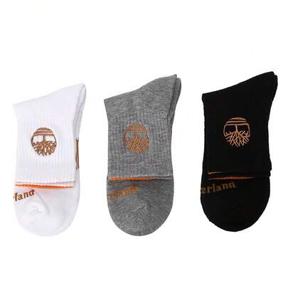 Timberland Three Pairs Of Men's Socks, Women's Socks, Sports Socks, Casual Socks A1XEXM05