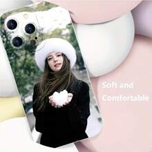1 funda de teléfono personalizada con foto, que puede enviar diseños de pareja, mascota, paisaje / Funda de teléfono de silicona mate negra con protección de lente compatible con Apple 16 Pro Max/16 Pro/15 Pro Max/14 Pro Max/13 Pro Max, S22 Ultra/S23 Ultra/S24 Ultra, A53, A14, A15, X6, Honor X6a, Honor X7b, Honor X8b, OPPO A54, Redmi A52s, P30, P30 Pro, Honor