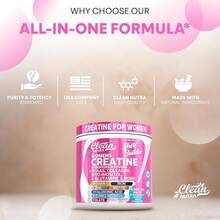 Creatine For Women | Creatine Monohydrate + BCAA Powder Myo-Inositol Collagen Biotin Hyaluronic Acid Folate L Glutamine Vitamin D3 Iron Zinc D-Chiro-Maca Digestion Shelf Builder - 1 - Xem 9