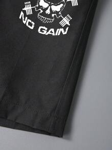 Men's Quick-Dry Pocketed Running & Workout Shorts - Black - View 3