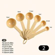 Multifunctional Plastic Measuring Spoon Set, Stackable Segmented Measuring Spoon, Coffee Salt Seasoning Measuring Spoons,Suitable For Baking&Cooking Tools In Kitchens Restaurants