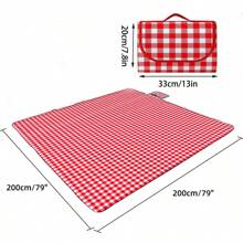 79"X79" Outdoor Picnic Blankets Waterproof Foldable, Large Picnic Mat, Cute Picnic Blanket, Multi-Use Large Family Picnic Blanket And Beach Bag – Stain Resistant, Waterproof, Sandproof, Machine Washable, Foldable Mat For All Seasons