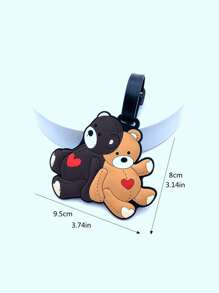 1pc Outdoor Travel Luggage Tag, Bag Charm, Suitable For Tourism, Luggage/Backpack ID Tag, Hangtag Travel Essentials Travel Accessories Vacation Summer Holiday Back To School Women Mini Travel Products