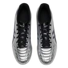 Asics Tacos de fútbol DS LIGHT CLUB AG, zapatos para césped artificial con estabilidad, absorción de impactos, adecuados para hombres y mujeres, entrenamiento y partido, 1103A119 - Plata/Azul - Ver 2